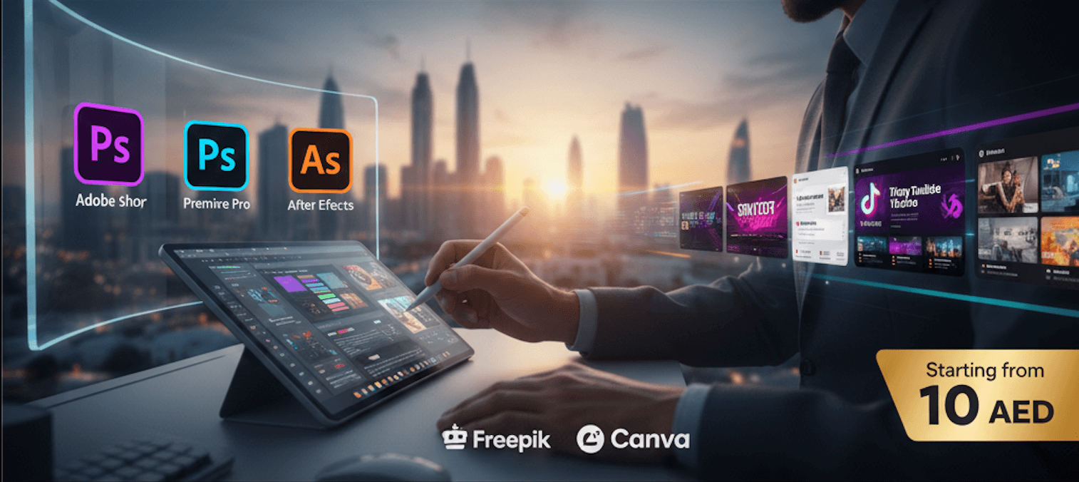 posters and videos using adobe softwares