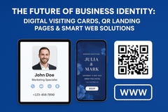Digital Visiting Card UAE & Smart QR Landing Page Solutions