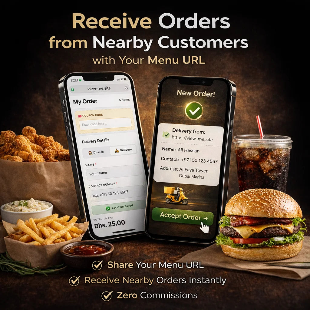 QR Menu & WhatsApp Ordering System for Restaurants