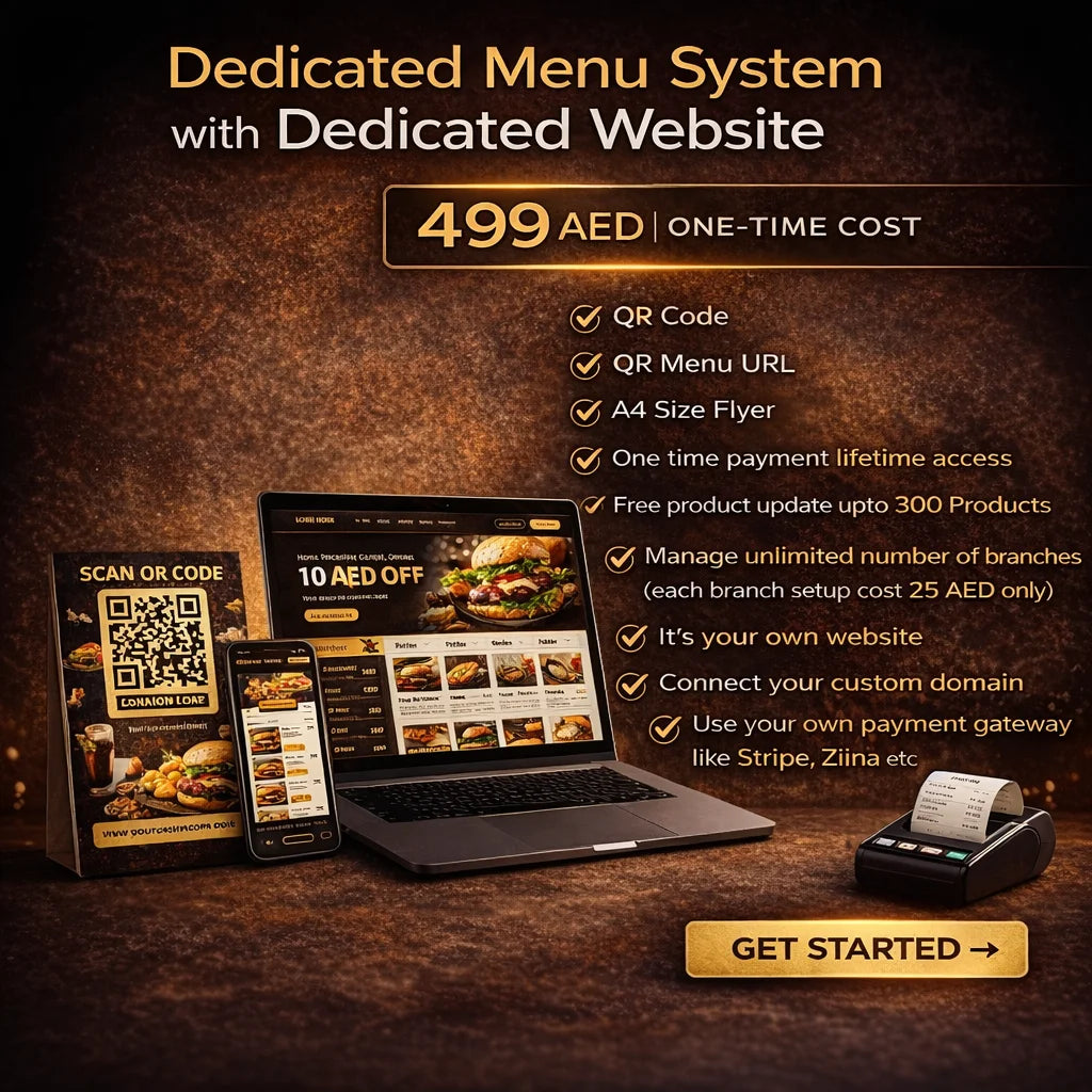 QR Menu & WhatsApp Ordering System for Restaurants