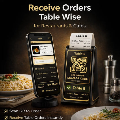 QR Menu & WhatsApp Ordering System for Restaurants
