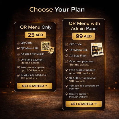 QR Menu & WhatsApp Ordering System for Restaurants