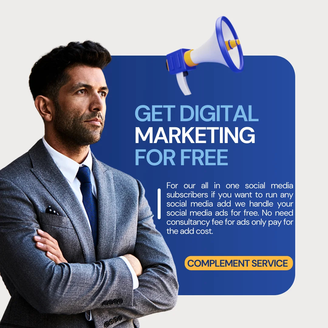 Complete Social Media Management – Full Month Growth Package (Daily Content + Weekly Analytics + Free Digital Visiting Card)